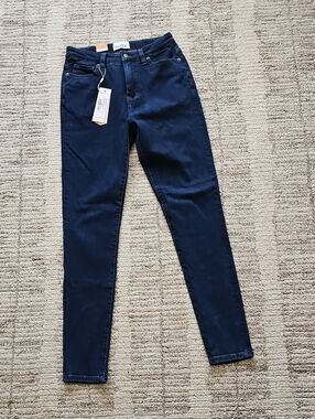 Duer High-Rise Skinny Jeans - Dark Stone